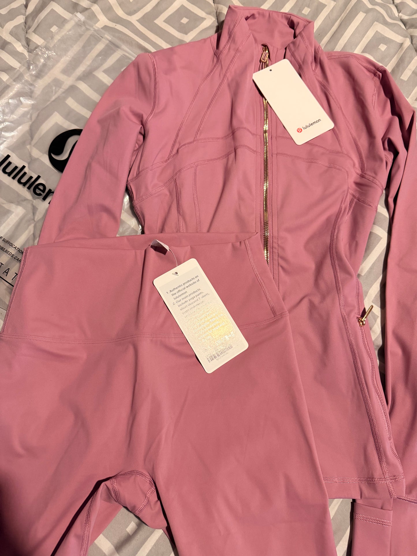 Lululemon Luon short set💛