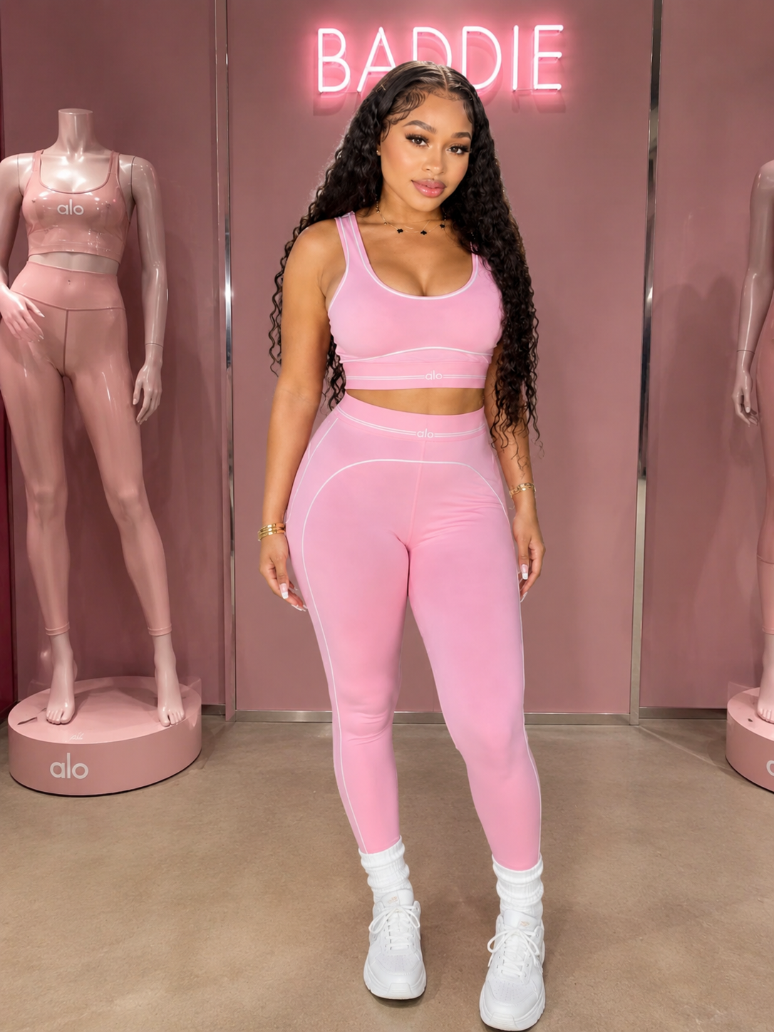 Pink Alo Set