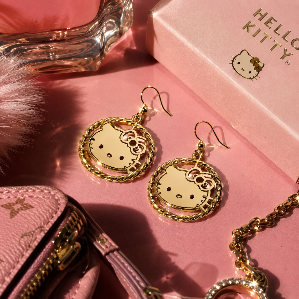 hellow kitty earings